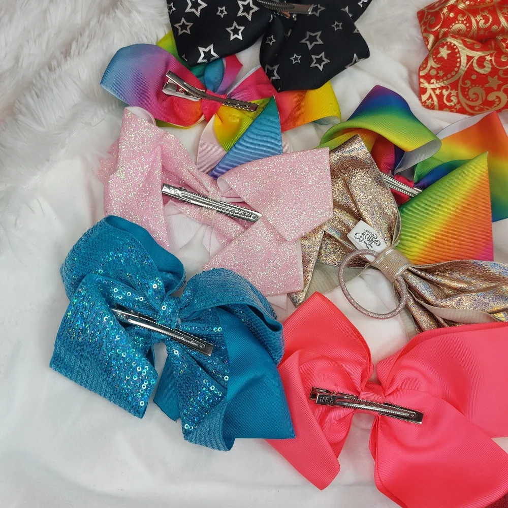 Jojo Siwa bows Lot of 8